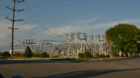 Power Plant Stock Footage 48472924
