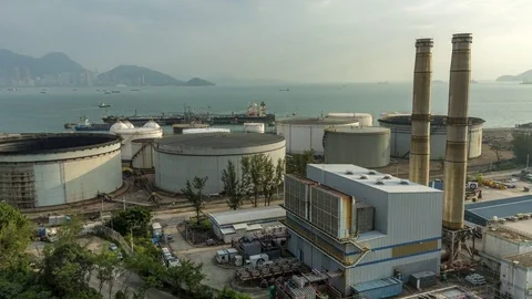 Power Plant Stock Footage 82221268