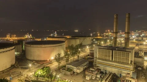 Power Plant Stock Footage 82338865