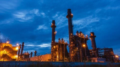 Power plant Stock Footage 92671619