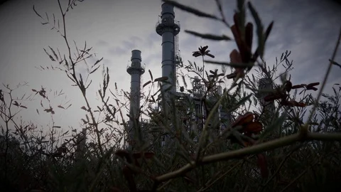 Power plant. Stock Footage 93224725
