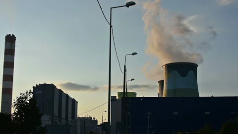 Power plant  스톡 동영상 93352525