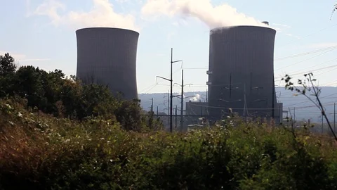 Power Plant Stock Footage 117290645