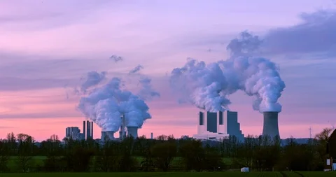 Power plant Stock Footage 125616819