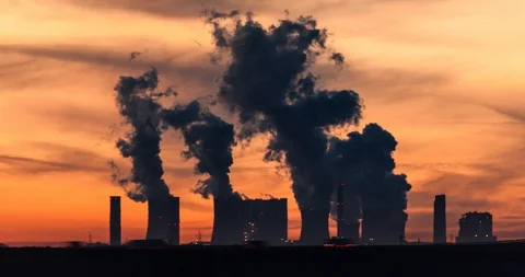 Power plant Stock Footage 125620547