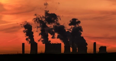 Power plant Stock Footage 125620612