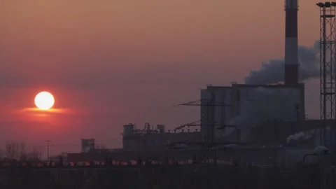 Power plant Stock Footage 150282242