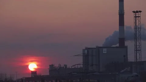 Power plant Stock Footage 150282288