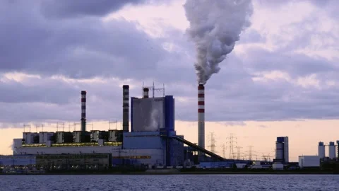 Power plant Stock Footage 234882730