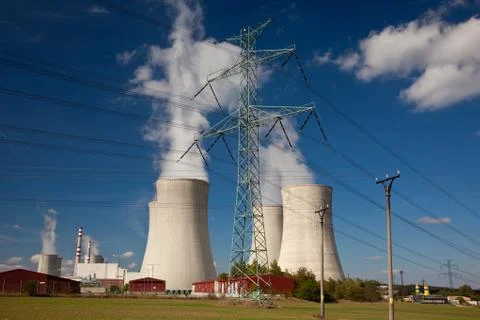 Power plant Stock Photos