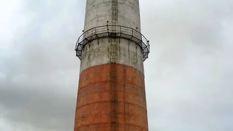 Power plant pipe Stock Footage 107201890