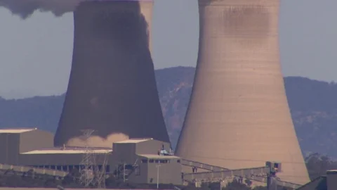 Power Plant Pollution Stock Footage 72060268