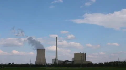 Power Plant Time Lapse. 스톡 동영상 10896042
