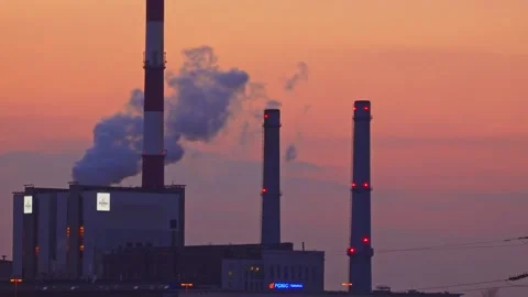 Power plant - timelapse Stock Footage 150282513