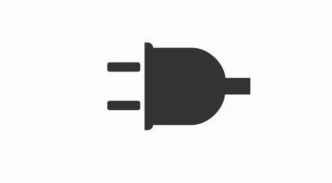 Power Plug Icon Illustrazione stock