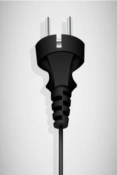 Power plug Stock Illustration