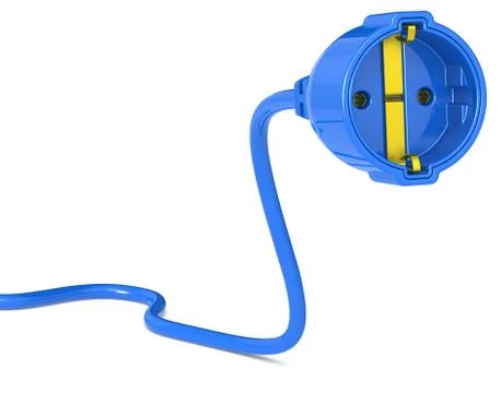 Power Plug. Stock Illustration