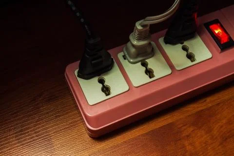 Power plug Stock Photos