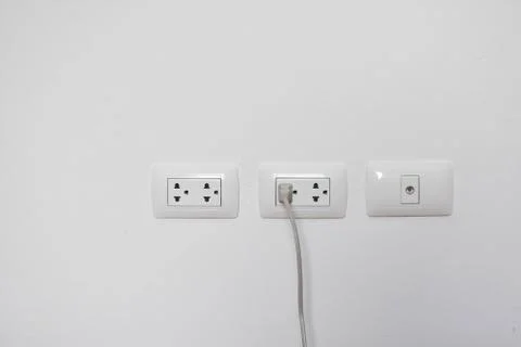 Power plug Stock Photos