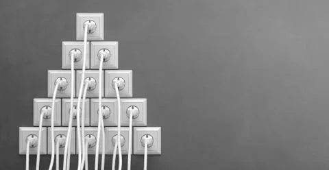 Power Plugs - Illustration Stock Illustration