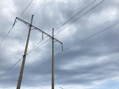 Power Pole Electric Stock Photos