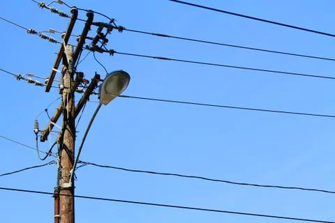 Power pole Stock Photos