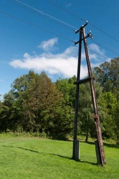 Power pole Stock Photos
