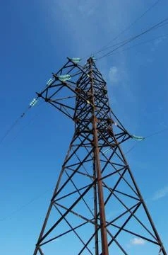 Power pole Stock Photos