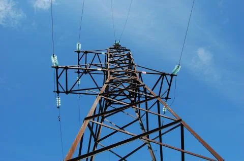 Power pole Stock Photos