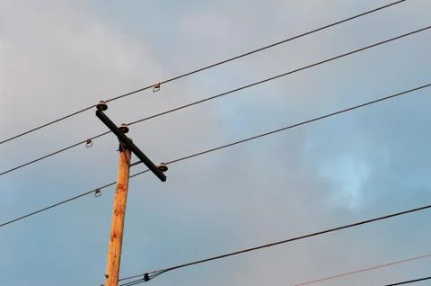 Power pole Stock Photos