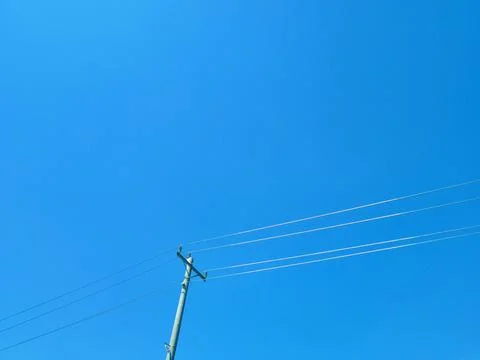 Power pole 写真素材