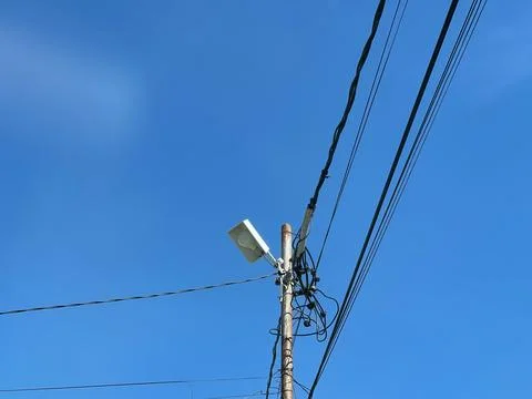 Power pole Stock Photos