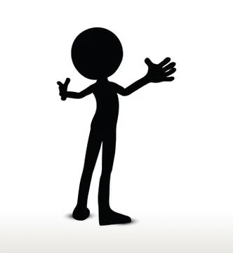 Power pose Stock Illustration