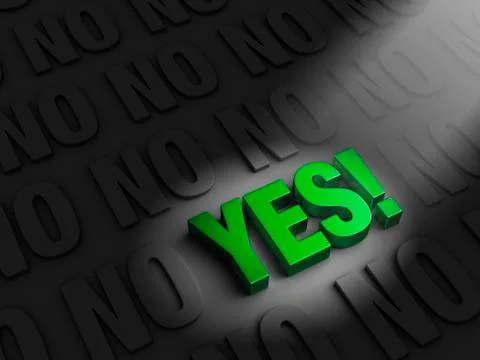 The power of positive thinking Stock Illustration