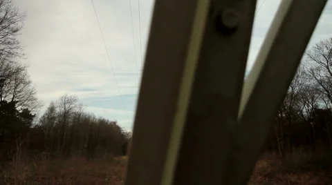 Power pylon 1 Stock Footage 33926951