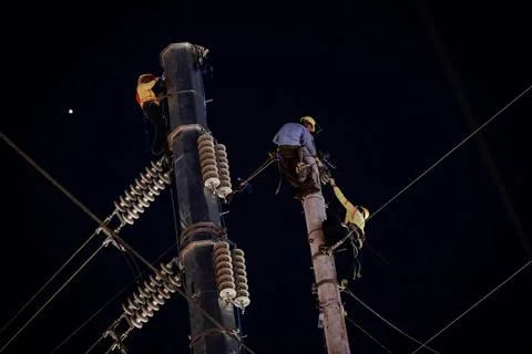 Power rates in May to decrease according to the Manila Electric Company, Makati  Stock Photos