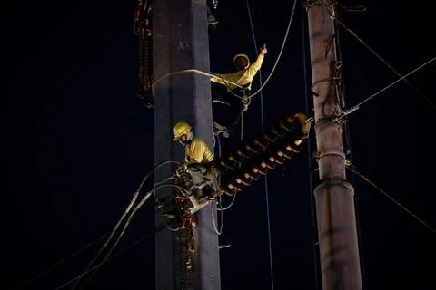 Power rates in May to decrease according to the Manila Electric Company, Makati  Stock Photos