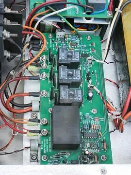 Power Relay Control Board with Screw Terminals. Stock Photos