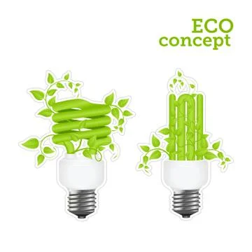 Power saving Stock Illustration