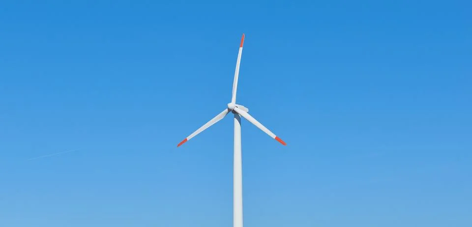 Power saving windmill Stock Photos