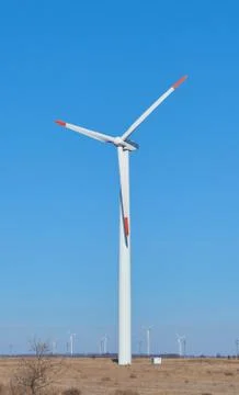 Power saving windmill Stock Photos