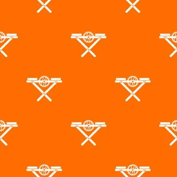 Power saw bench pattern seamless Illustrazione stock