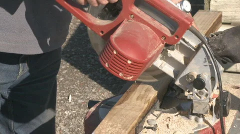 Power Saw Stock Footage 476994