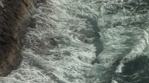 Power of the Sea Stock Footage 7741260