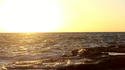 Power of the sea Video stock 20583076