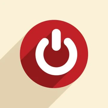 Power sign. on off. Stock Illustration