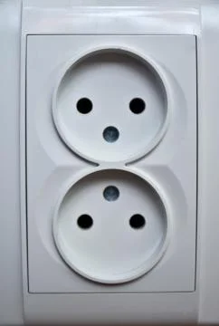 Power socket. art soft focus 스톡 사진
