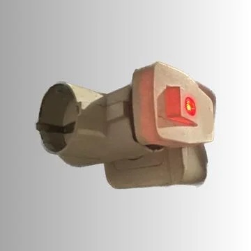 A power socket attached at the multiple plug at the wall Stock Photos