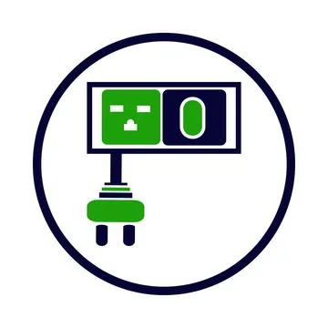 Power, socket, electric, plug, electric socket, power socket icon イラスト素材