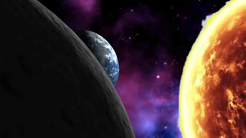 Power of the solar flare Stock Footage 86235052